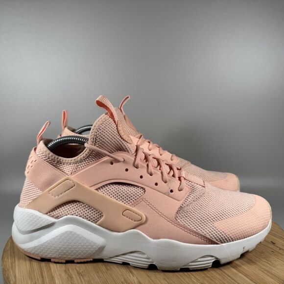 S Nike Mens Air Huarache Run Ultra Breathe 833147 Orange Running Shoe Sneaker 10 - Picture 1 of 8